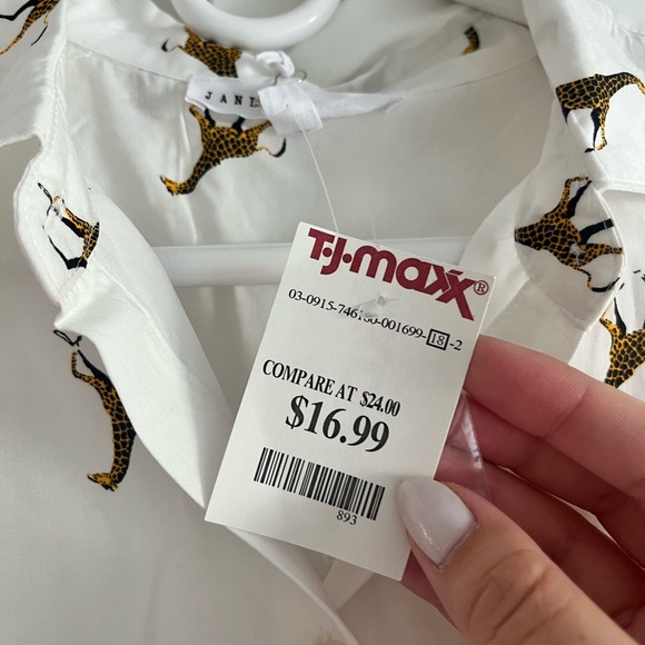 CUTE BLOUSE high low hem - Picture 2 of 3